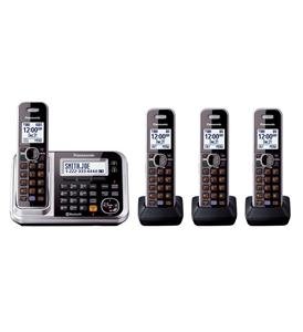 Panasonic KX-TG7874S Link2cell Bluetooth Conv Solution 4 Hs On Sale