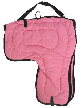 Western Horse Saddle Carrier Pink