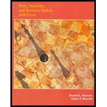  : Data, Statistical, and Decision Models in Excel - Textbook Only