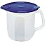 EMSA SUPERLINE 2108154400 Milchkanne, 1,5 L transparent/blau