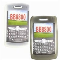 i-nique Silicone skin case - Blackberry 8800 (CLEAR)