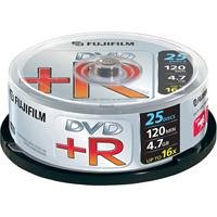 Fuji DVD+R 4.7GB 16x DVD-Rohlinge 25er Spindel