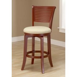 Hillsdale Furniture Torino Swivel Stool - Bar Height - Red - 4961-830 (RED FINISH) (43H x... by Hillsdale Furniture