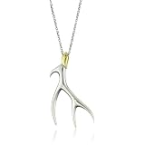 Elizabeth and James Antler Silver & Gold-Plated