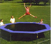 14 FT Octagon Trampoline Trampolines 2C