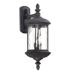 Kenroy Home 3498 Granada Large Wall Lantern, Gilded Copper by Kenroy Home