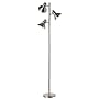 Tree Floor Lamp with Metal Shades