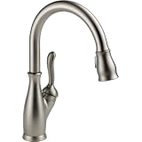 Buy Delta 9178-SS-DST Leland Single Handle Pull-Down Kitchen Faucet, Stainless by Delta