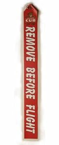Cub Remove Before Flight Streamer