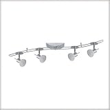 Paulmann 97515 Rail System Sheela S 150 4x35W GU5,3 chrom matt/Opal 230/12V 150VA Metall/Glas