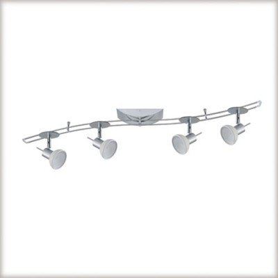 Paulmann 97515 Rail System Sheela S 150 4x35W GU5,3 chrom matt/Opal 230/12V 150VA Metall/G Preisvergleich