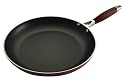 NapaStyle Porcelain Nonstick Aluminum 12-Inch Skillet Terra Cotta