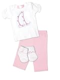 Mud Pie Baby Initially Yours Letter A 3-Piece Clothing Set