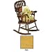 Angel Line Jenny Lind Rocking Chair Finish: Oak