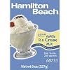 Hamilton Beach 68733 Vanilla Ice Cream Mix