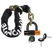 Kryptonite New York Noose 2ft 3in long Steel Chain w/ Lock