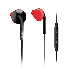 Philips SHQ1017 Sport In-Ear-Kopfh�rer/Headset (Fernbedienung f�r Lautst�rke, Steuerung und Zertifizierung f�r iPod/iPhone/iPad)