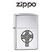 Original Zippo Lighter 20850 Celtic Cross High Polish Chrome