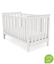 Jamestown Cot Bed (White) - Save up to 20%