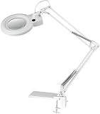 Lite Source LSM-198WHT Magnar Diopter Magnifier Desk Lamp