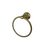 Heritage 6 Towel Ring - Antique Brass
