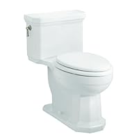 KOHLER K-3324-0 Kathryn Comfort Height Elongated One-Piece Toilet, White