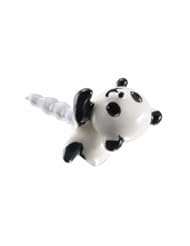 White Black Panda Head 3.5mm Earphone Anti Dust Plug Cap Stopper for iPhone 5 4S by efuture