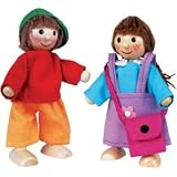 Children's Wooden Dress Up People