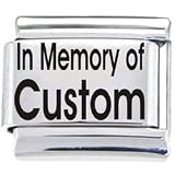 BodyCandy Custom Italian Charm IN MEMORY OF