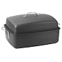 Calphalon Classic Nonstick Roaster with Domed Lid and Nonstick Flat Rack