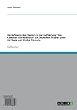 Die Reflexion des Theaters in der Aufführung "Das Käthchen von Heilbronn" am Deutschen Theater unter der Regie von Nicolas Stemann