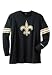 KingSize Big & Tall NFL Arm Stripe Long Sleeve Crewneck T-Shirt (NEW ORLEANS SAINTS,Big - 3XL)