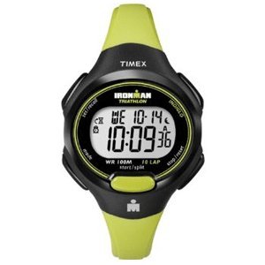 Timex Ladies T5K525 Ironman 10-Lap Watch - Hot Pink/Black