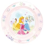 Disney Princess Crowned with Beauty Pink / Lilac Dinner Plate