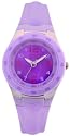 Girls / Ladies 'TR002' Terrain Watch with Purple Jelly Strap and Purple Dial