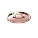 Copper Edition Lid, round, Ø 18 cm, solid brass handle