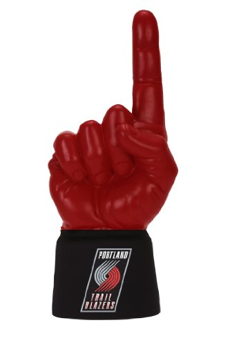 NBA Portland Trailblazers Jersey with #1 Scarlet UltimateHand