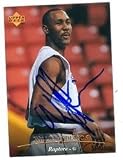 Willie Anderson autographed Basketball Card (Toronto Raptors)