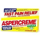 Aspercreme Odor Free Therapy Pain Relieving Creme With Aloe - 3 Oz