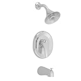 American Standard T480.508.295 Seva Bath/Shower Trim Kit with Flowise Watersaving Showerhead and Turbine Spray, Satin Nickel