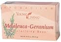 Melaleuca-Geranium Moisturizing Soap by Young Living Essential Oils - 3.45oz.