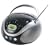 Coby Portable MP3/CD Player with AM/FM Radio - Black (MPCD471)