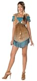 Cheeky Cherokee Indian Girl Dress Designer Costume Junior Teen Small 1-3