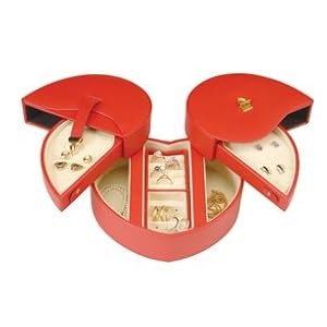 Royce Leather Sweetheart Jewelry Box