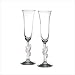 GORHAM AMORE DOVES CHAMPAGNE TOAST FLUTES WEDDING GIFT