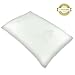 Memory Foam Pillow - Therapeutic Pillow Made with Shredded Memory Foam - Aloe Vera Pillow Cover for Added Comfort - Queen Sized