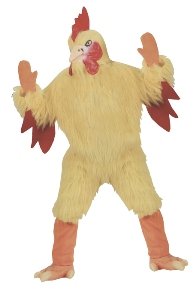 Funny Chicken Mascot Adult Costume Size Standard