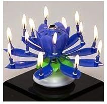 Islandoffer The Amazing Happy Birthday Candle (3x Different Color)