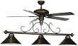 Fan Pool Table Light