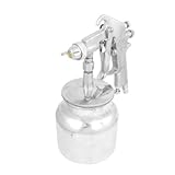 uxcell　スプレーガン　噴霧塗装　空気スプレー　移動スプレー　車　家具　スシルバートーン